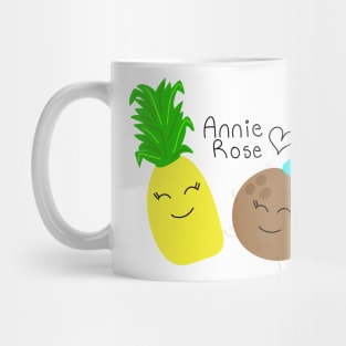 Pineapple and coconut Mug